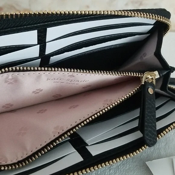 New kate spade Polly Continental Slim Wallet